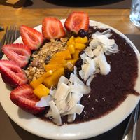 Açaí bowl  at Cassis in Temuco