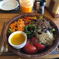 Buddha bowl  at Cassis in Temuco