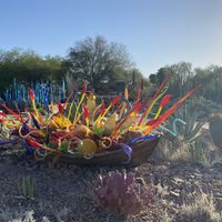 Gorgeous walk into the entrance   at Gertrude's in Phoenix