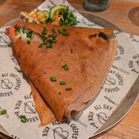 Super vegan crêpe at Crêpeaffaire in Haarlem