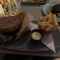 Beetroot burger ("BLD") at Soffree on Fifty-four in Oud Beijerland