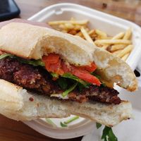 Farm Burger at Farmacy in Bozeman