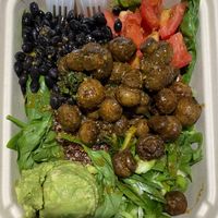 Build your own bowl, those mushrooms were awesome !  at Farmacy in Bozeman