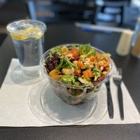 Custom build your own. Salad  at Iceburgh's Bistro in Irwin