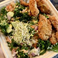 Hell Yea Kale Yea Salad #Veganuary at I-tal Garden in New Orleans