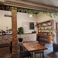 Inside of restaurant at I-tal Garden in New Orleans