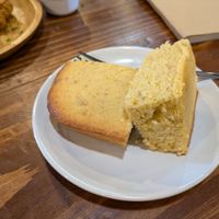Cornbread at I-tal Garden in New Orleans