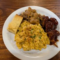 Mac plate at I-tal Garden in New Orleans