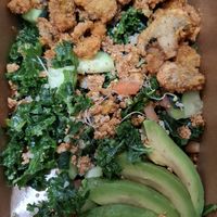 Kale salad at I-tal Garden in New Orleans