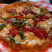 Margarita Pizza. So yummy! at Pizza Box in St Petersburg
