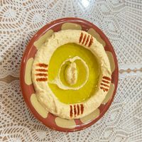 Hommos at Chez Le Libanais in Belfort