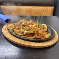 Fajitas (vegan)  at Abi's cafe in Minneapolis