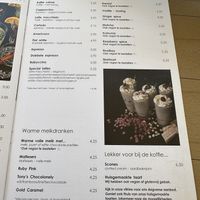 Lots of chai tea options in vegan and vegan cake possible  at Pure in Uden