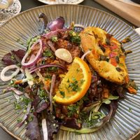 Pulled chicken vegan  at Pure in Uden