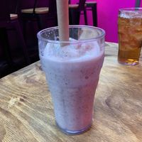 Black sesame mylkshake 黒ごまシェーク at Bells in Tokyo