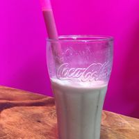 Houjicha Vegan Milkshake  at Bells in Tokyo