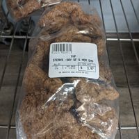 Textured vegetable protein of various sizes are sold here at Adventist Book Center - ABC Store in Hamilton