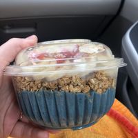 Spirulina base at Berries & Bowls in Gaithersburg