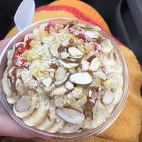 Lots of yummy toppings at Berries & Bowls in Gaithersburg