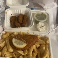 Fabulously scrumptious  at Seavers Fish Chips & Kebabs in Rowley Regis