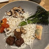 Noodle soup veganised at De Beren in Goes