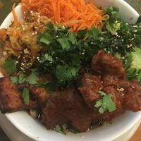 Vegan ramen at AS220 Food in Providence