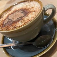Cappuccino with Oatmilk   at Boa Beach in Valencia