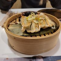 vegan gyozas at UDON in Santiago De Compostela