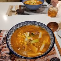 Vegan ramen at UDON in Santiago De Compostela