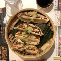 Gyozas de verduras at UDON in Santiago De Compostela
