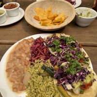 Very good veggie tacos 😀  at South in Leavenworth