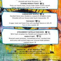 brunch all day! at Rhody Roots in Warren