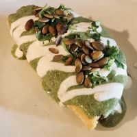 Flautas de Camote at Gracias Madre in San Francisco