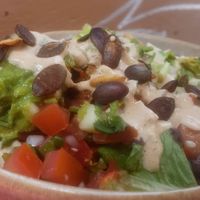 bowl uno: taco salad at Gracias Madre in San Francisco