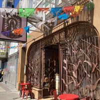 Outside  at Gracias Madre in San Francisco