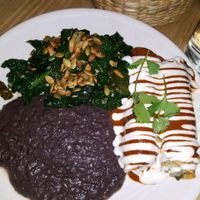 enchiladas at Gracias Madre in San Francisco