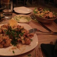 Coliflor frita + bowl uno at Gracias Madre in San Francisco