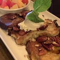 Brunch GF plantain french toast! at Gracias Madre in San Francisco