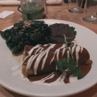 Enchiladas at Gracias Madre in San Francisco