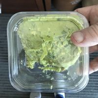 Side portion of guacamole   at Gracias Madre in San Francisco