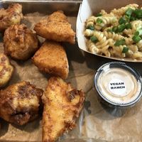 Cauliflower and tofu at Boss Chick N Beer in Berea