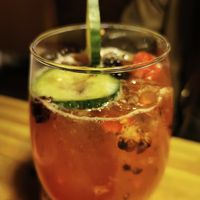 Cuke Blackberry Spritz (non alcoholic) at Betulla Burning in Prince George