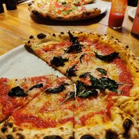 Vegan Pizza at Betulla Burning in Prince George