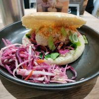 Creamy prawn at Eden Cafe Clifton in Bristol