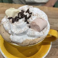 Deluxe hot chocolate   at Eden Cafe Clifton in Bristol