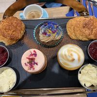 Afternoon tea - cakes and scones at Eden Cafe Clifton in Bristol