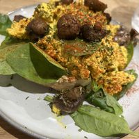 Tofu on toast   at Eden Cafe Clifton in Bristol