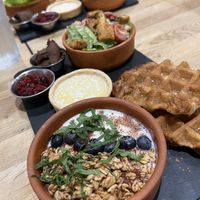 Rest of breakfast platter   at Eden Cafe Clifton in Bristol