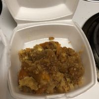 Peach Cobbler  at Ve-Go in Charlotte