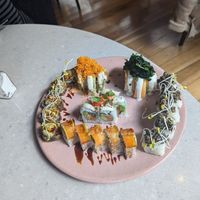 Table de sushi at Mudra in Buenos Aires